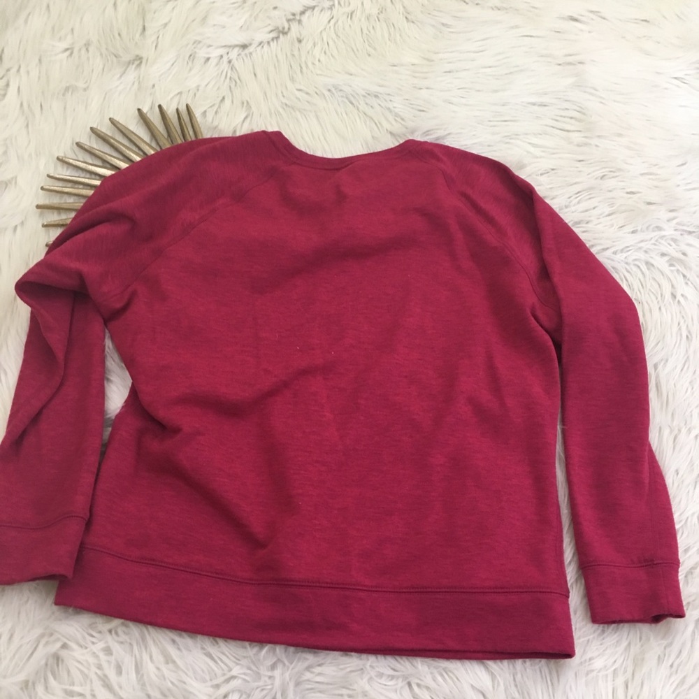 💕SOLD💕Nike Dri Fit Pink Crewneck Sweatshirt - Picture 4 of 4